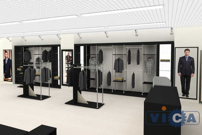 29 Дизайн проект магазина одежды "Канцлер"