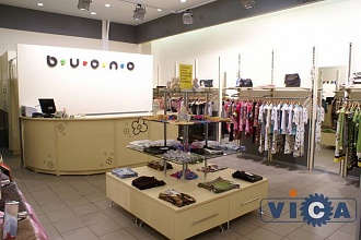 08 Торговое оборудование магазина одежды "BUONO" 