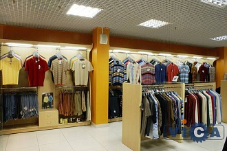 07 Оборудование для мужской одежды магазин "Casual Wear"